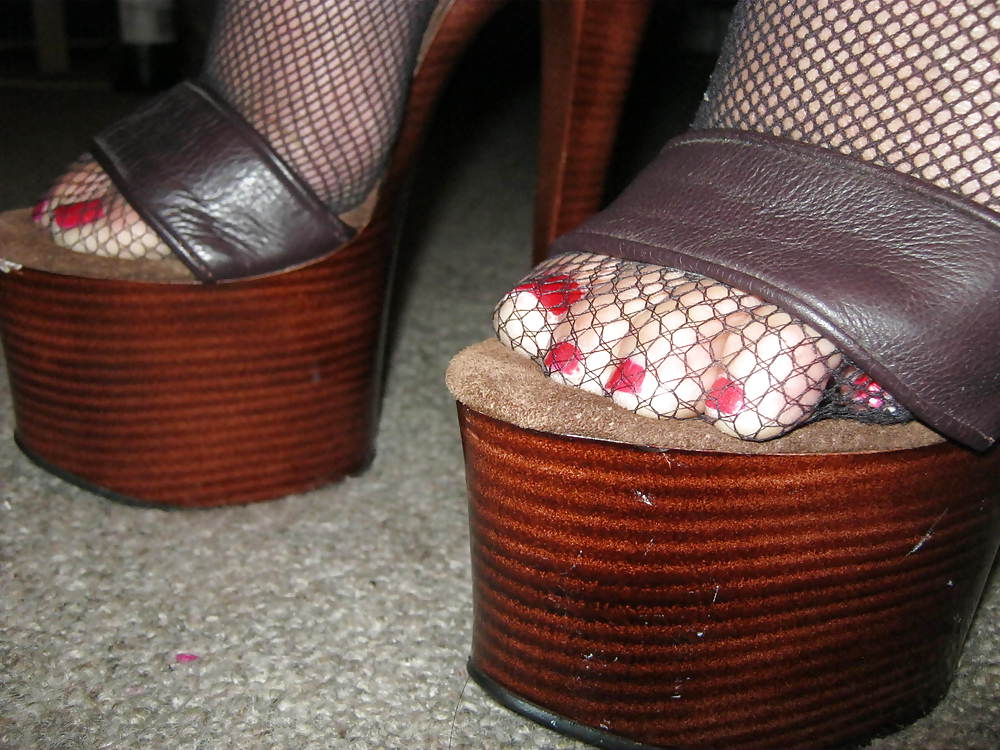 Stocking Toes in Heels #22316829