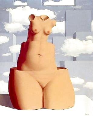 Painted EroPorn Art 110 -  Rene Magritte #17191063