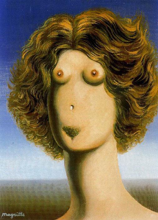 Painted EroPorn Art 110 -  Rene Magritte #17191105