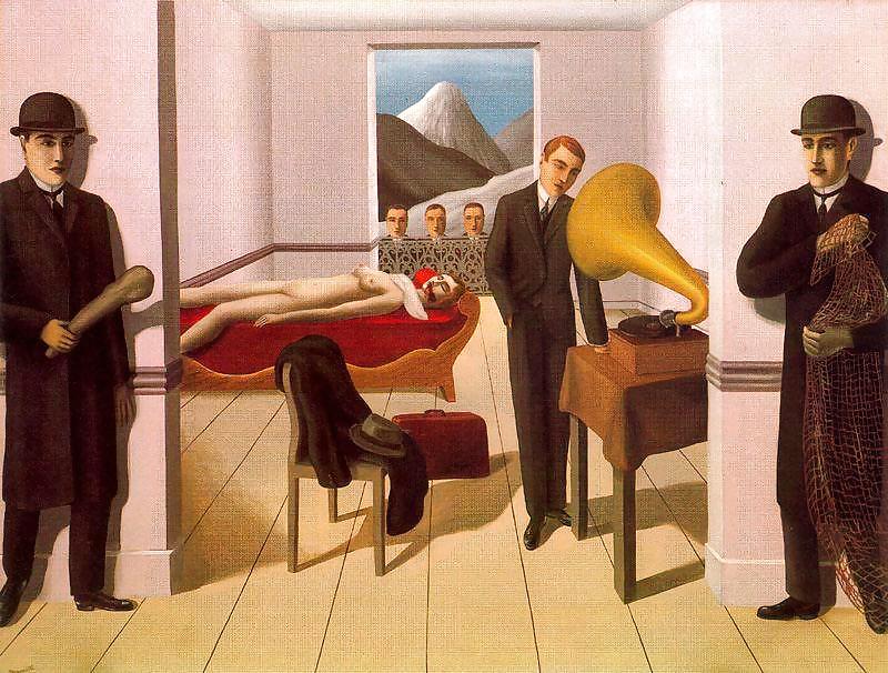 Painted EroPorn Art 110 -  Rene Magritte #17191123