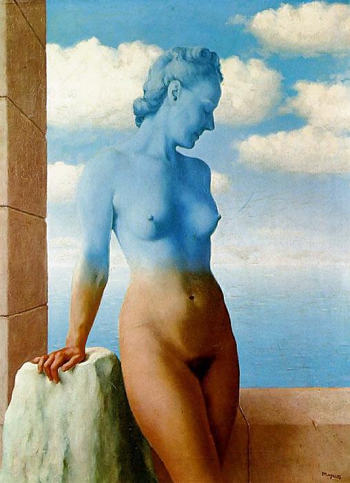 Painted EroPorn Art 110 -  Rene Magritte #17191145
