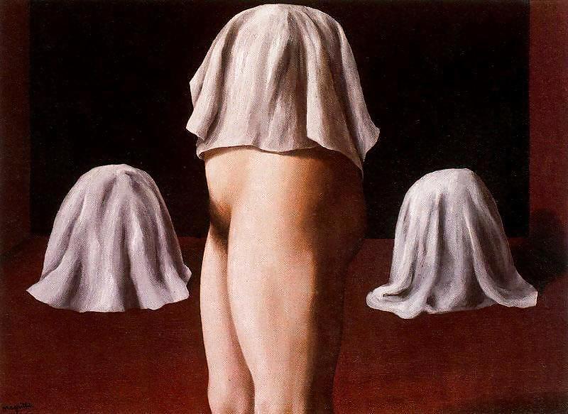 Painted EroPorn Art 110 -  Rene Magritte #17191207
