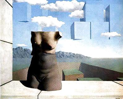 Painted EroPorn Art 110 -  Rene Magritte #17191220