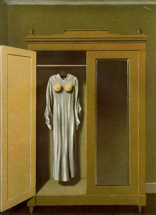 Painted EroPorn Art 110 -  Rene Magritte #17191225