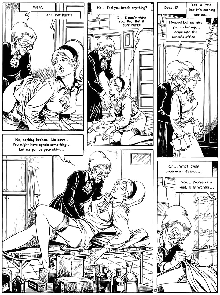 Alcune foto di fumetti di sesso adulto in bianco e nero
 #21162395