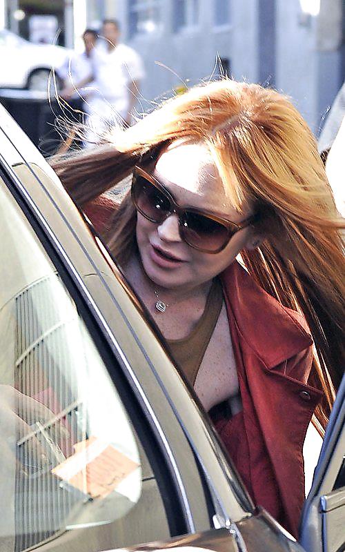 Lindsay lohan ... de nuevo en rojo
 #12739112