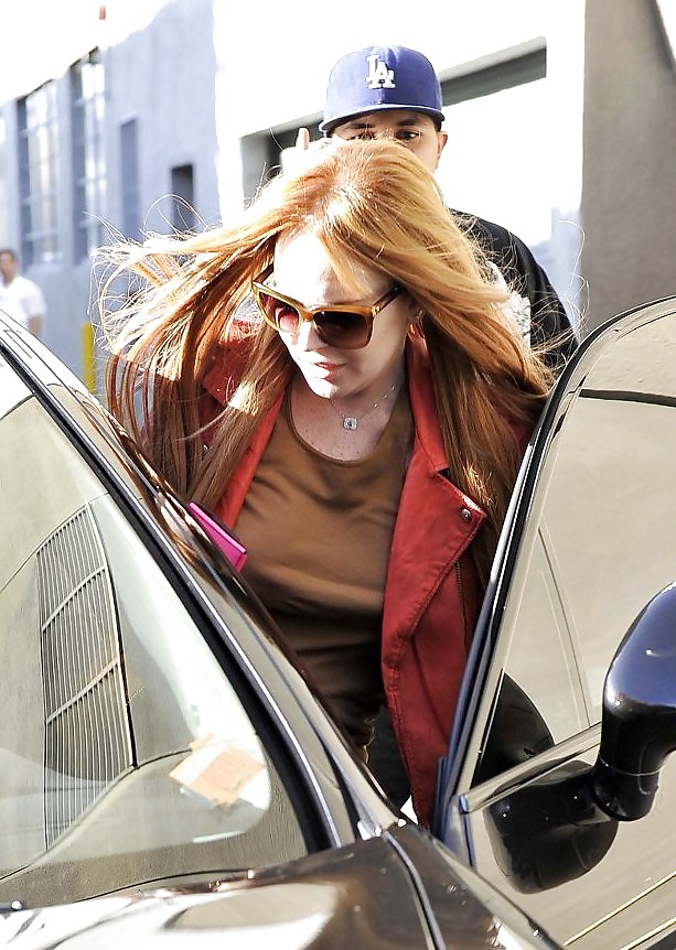 Lindsay Lohan ... Back In Red #12739176