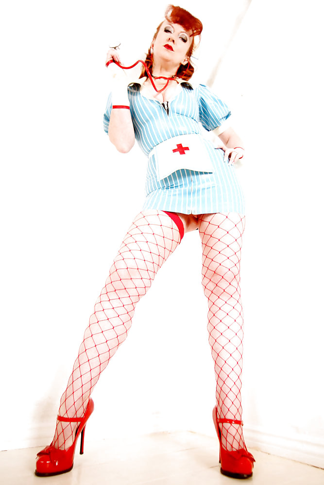 Red-Horny Nurse #4459089