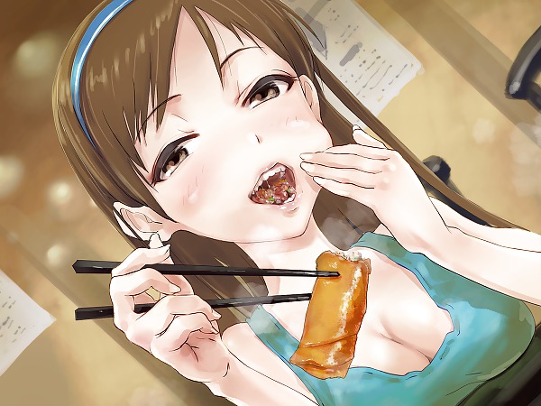 Anime Manger Spéciale Nourriture Cum #22075970