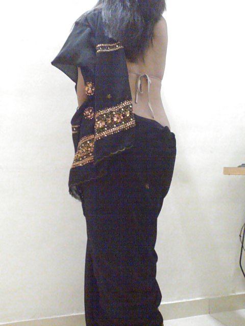 Sexy Sari Noir #5798955