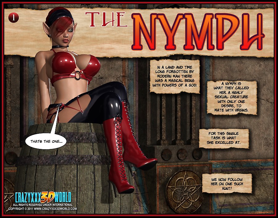 3D Comic: The Nymph 1 #22610043