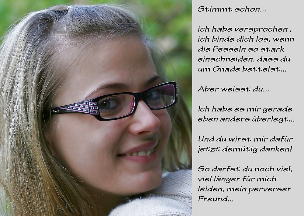 Femdom captions german part 40
 #22755242