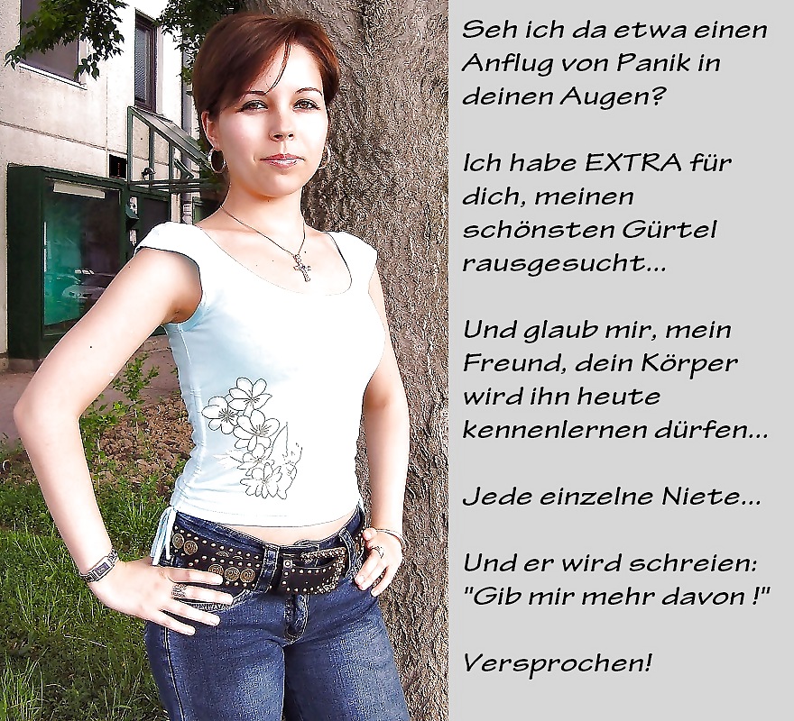 Femdom captions german part 40
 #22755277