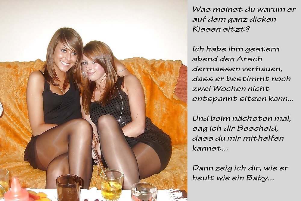 Femdom captions german part 40
 #22755299