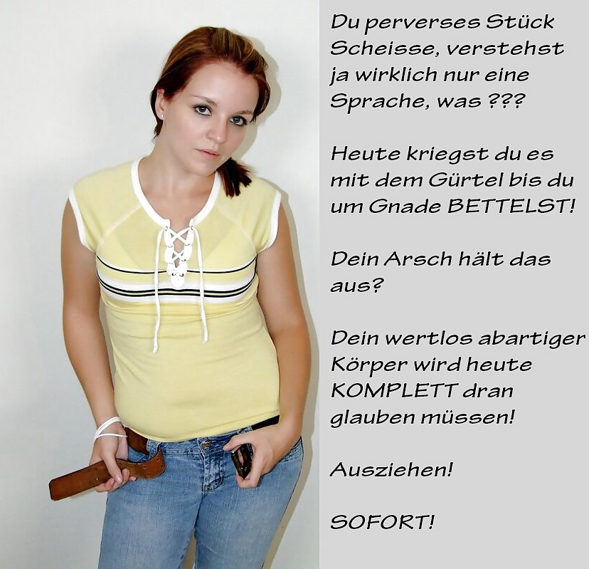 Femdom captions german part 40 #22755341
