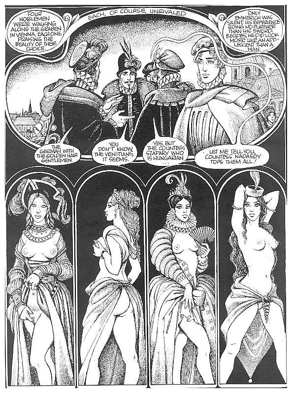 Erotic Comic Art 26 - The Countess in Red  #19632545