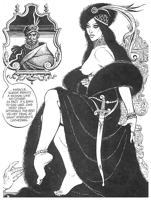 Erotische Comic-Kunst 26 - Die Gräfin In Rot #19632556