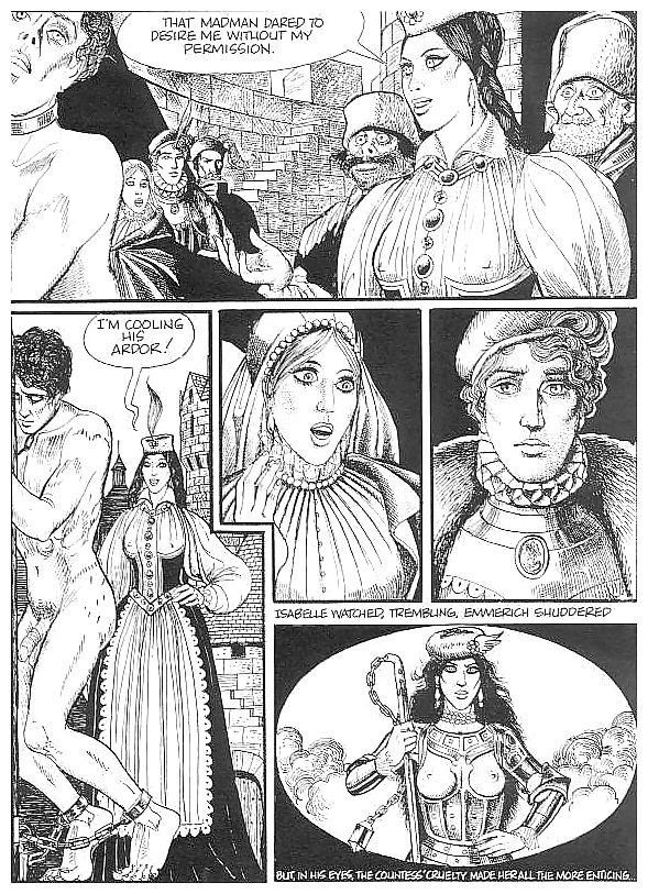 Erotische Comic-Kunst 26 - Die Gräfin In Rot #19632643