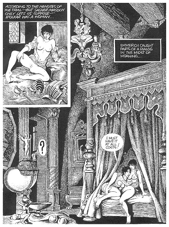 Arte cómico erótico 26 - la condesa de rojo 
 #19632738