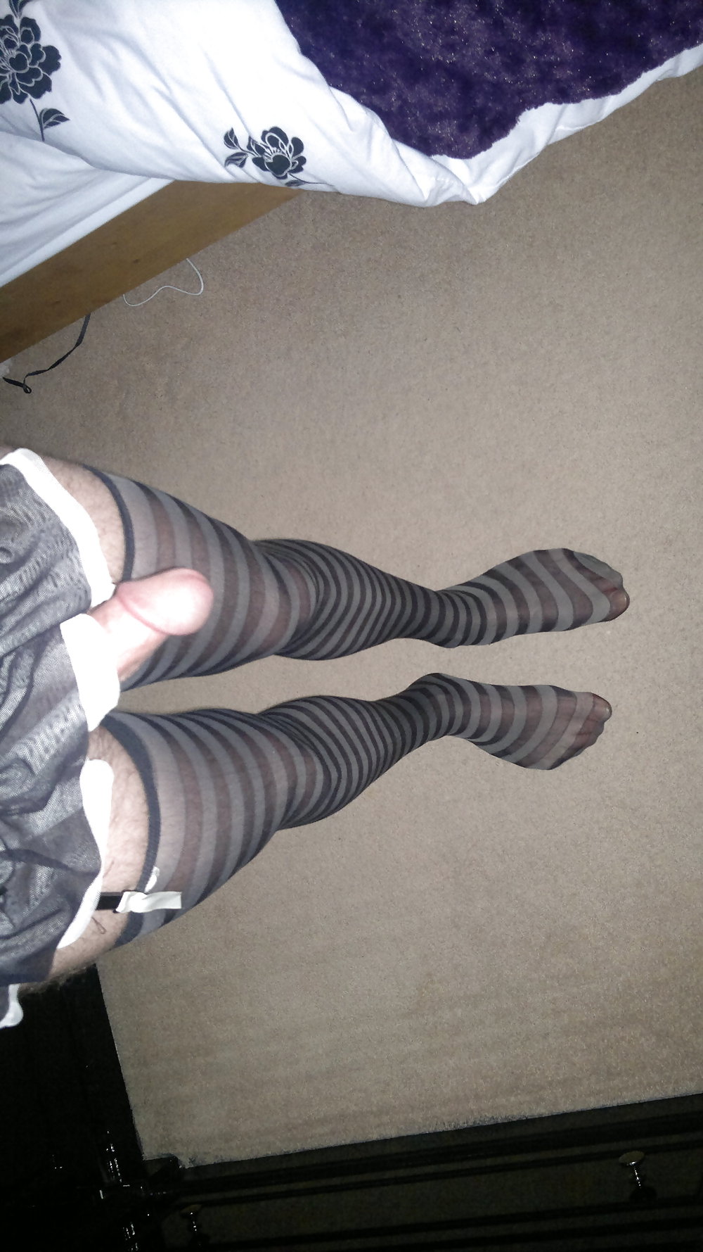 My cock and stockings #6192338