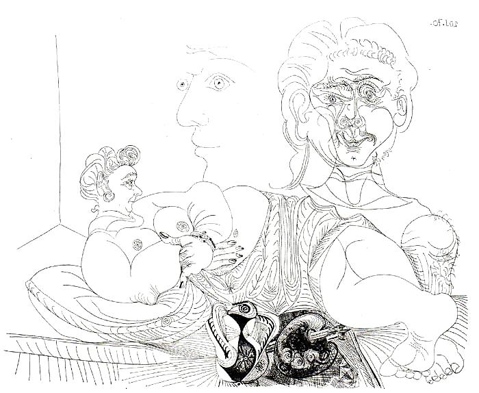 Drawn Ero and Porn Art 36 - Pablo Picasso 1 #8823890