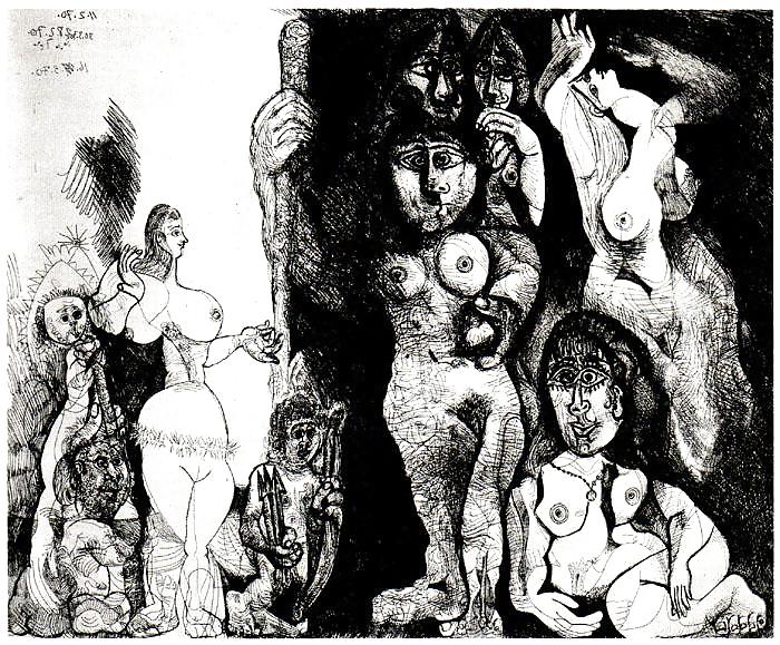 Drawn Ero and Porn Art 36 - Pablo Picasso 1 #8823901