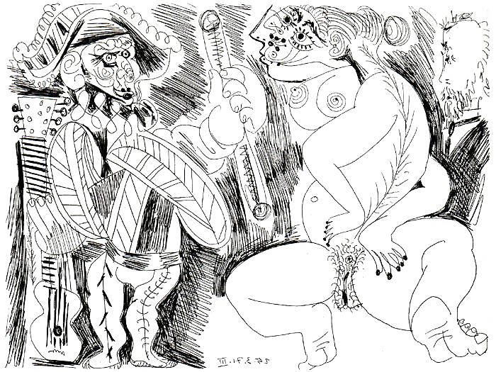 Drawn Ero and Porn Art 36 - Pablo Picasso 1 #8823920