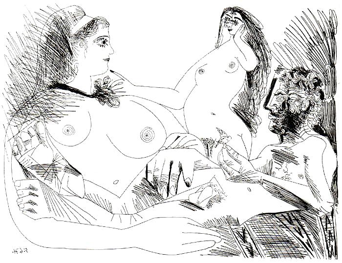 Drawn Ero and Porn Art 36 - Pablo Picasso 1 #8823937