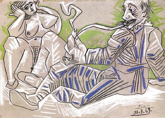 Drawn Ero and Porn Art 36 - Pablo Picasso 1 #8823955