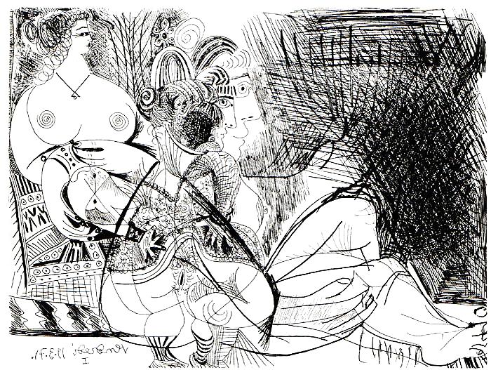 Drawn Ero and Porn Art 36 - Pablo Picasso 1 #8823978
