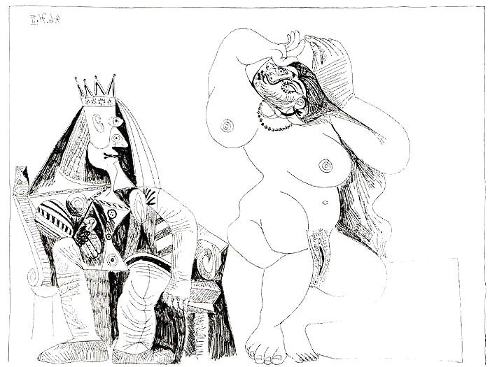 Drawn Ero and Porn Art 36 - Pablo Picasso 1 #8824006