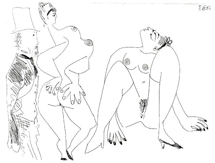 Drawn Ero and Porn Art 36 - Pablo Picasso 1 #8824046