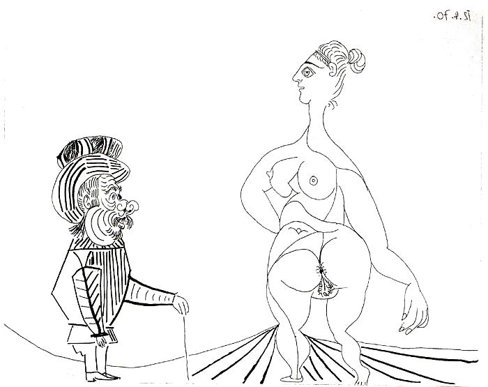 Drawn Ero and Porn Art 36 - Pablo Picasso 1 #8824052