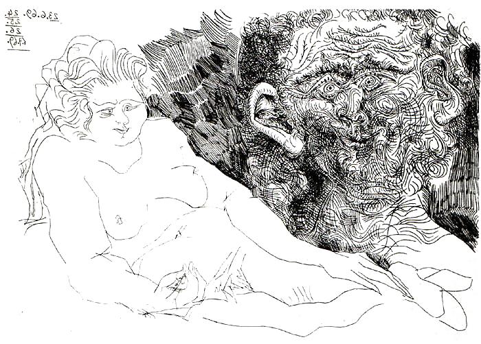 Drawn Ero and Porn Art 36 - Pablo Picasso 1 #8824122