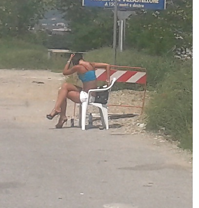 Italienische Hure Street-Prostituierte Italiane #10475169