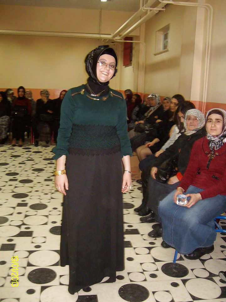 Turbanli arab turkish hijab #14664483