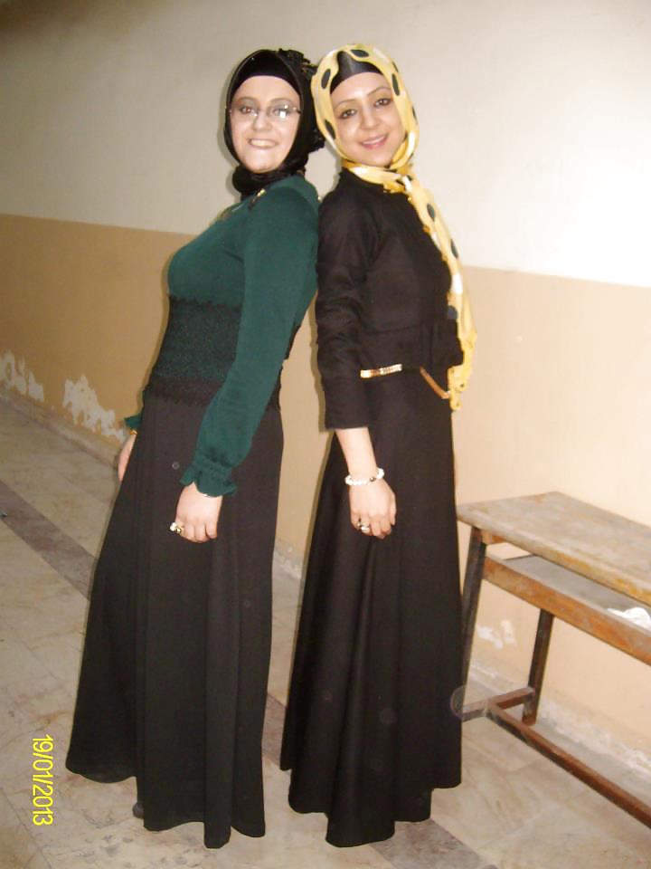 Turbanli arab turkish hijab #14664506