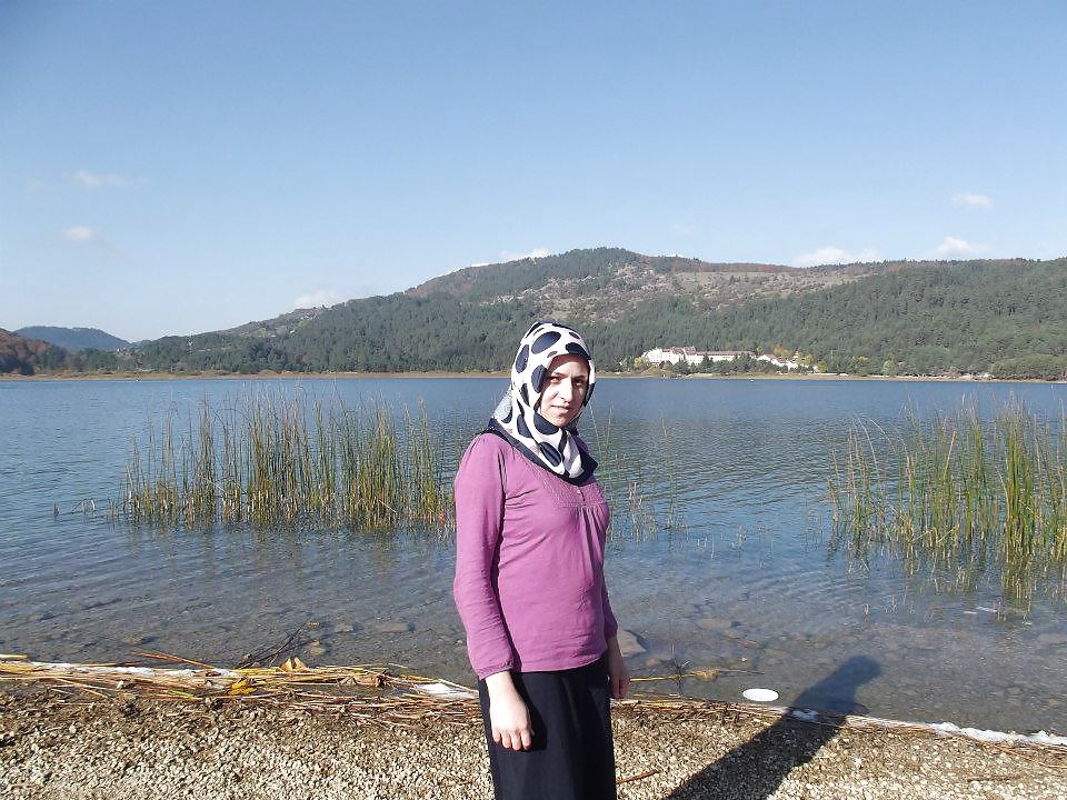 Turbanli arab turkish hijab #14664576