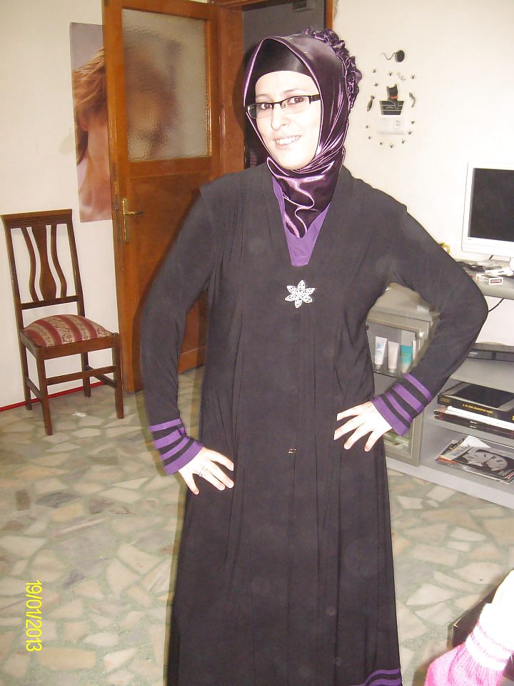 Turbanli arab turkish hijab #14664592
