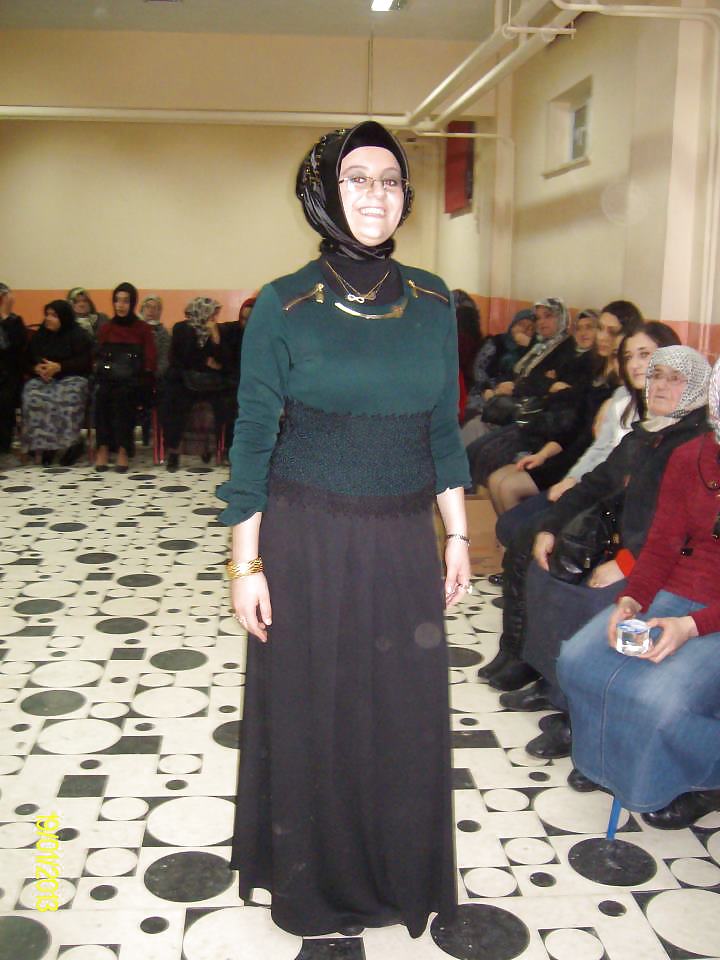 Turbanli arab turkish hijab #14664611