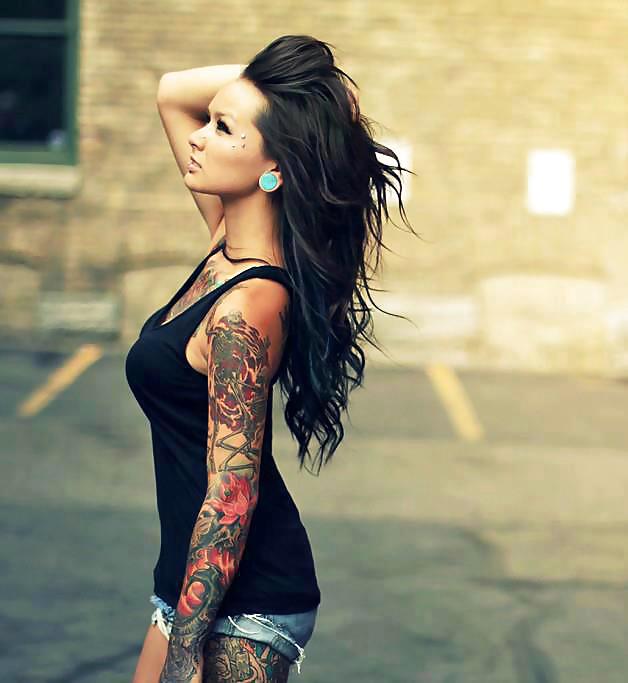 Tattoo models (female) 16.2 #19227623