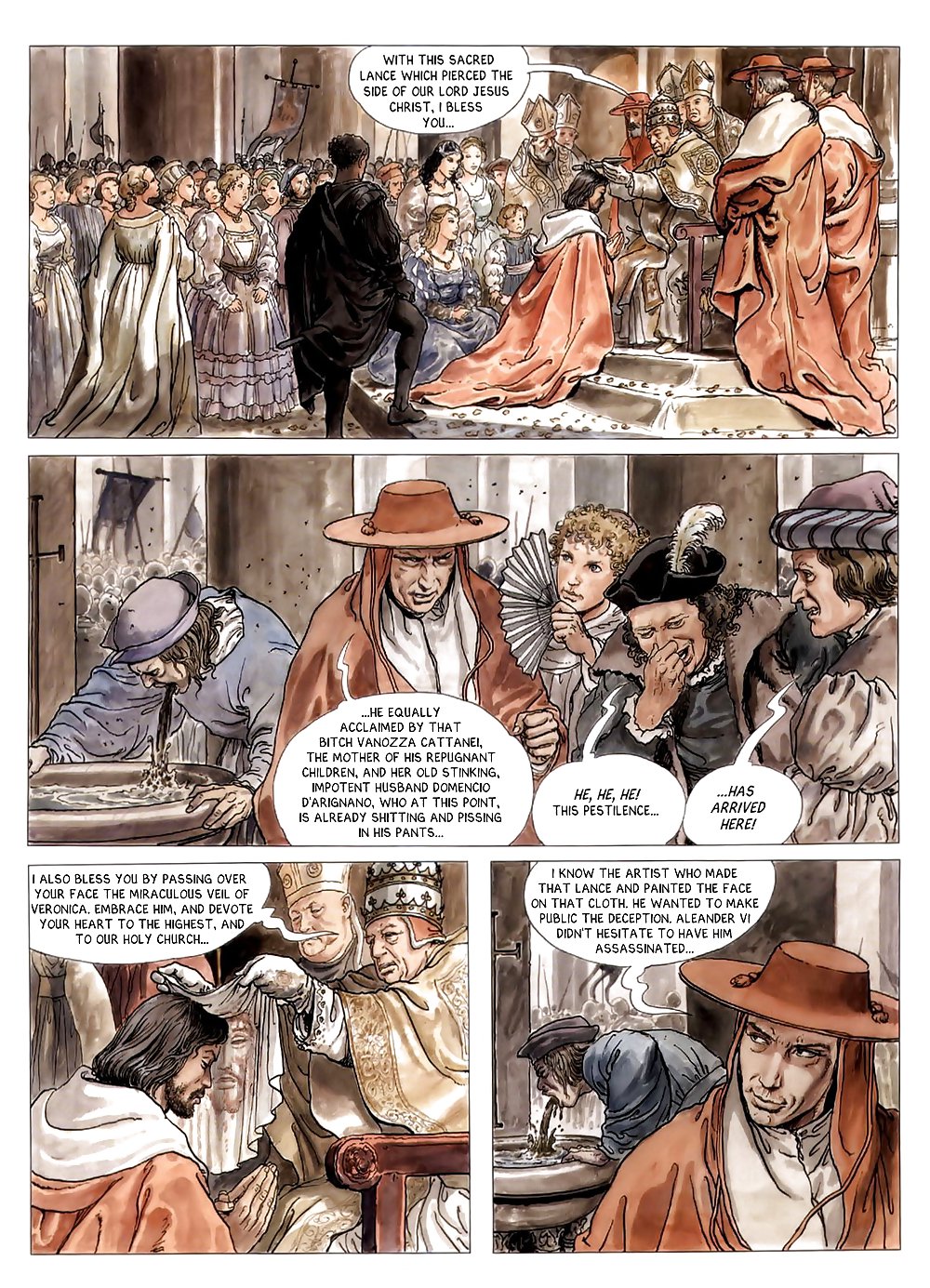 Manara & Jodorowsky - Borgia 03 (ENG) #18590336