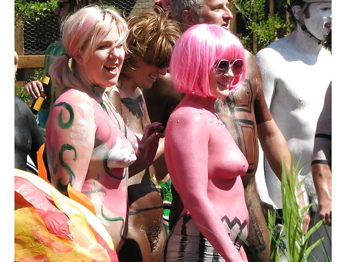 Nude Painted Ladies in Public Fetish Gallery 25 #22389374