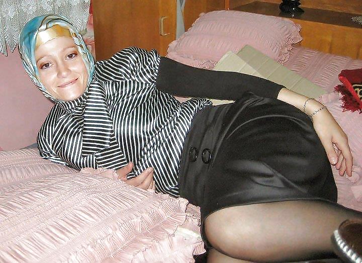 Turbanli hijab arab, turkish, asia nude - non nude 09 #15595041