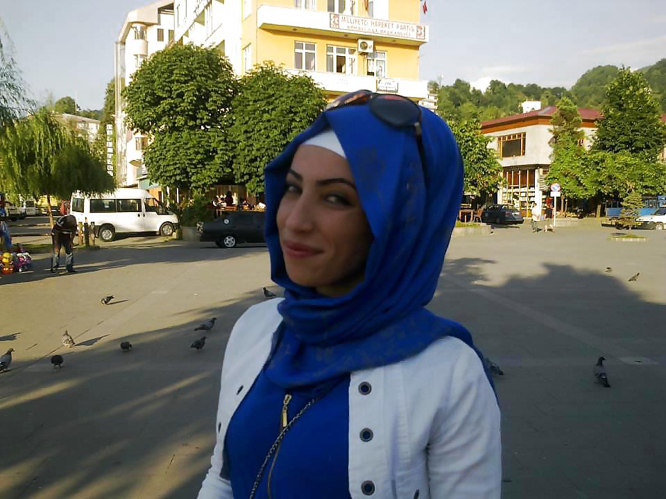 Turbanli hijab árabe, turco, asiático desnudo - no desnudo 09
 #15595212