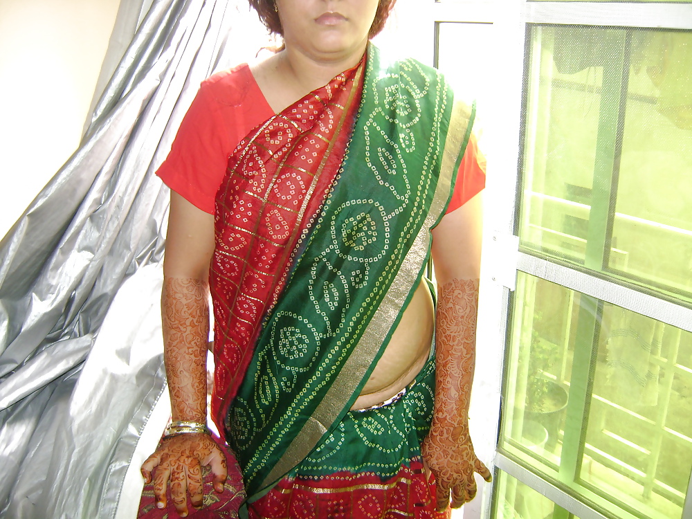 Aunty Indien Saree Striping 4 #2874615