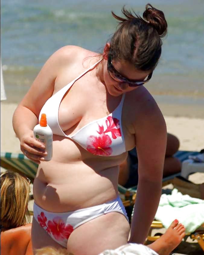 Traje de baño sujetador bikini bbw maduro vestido joven grandes tetas - 75
 #15301540