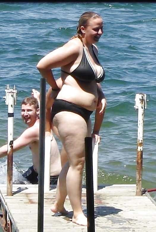 Traje de baño sujetador bikini bbw maduro vestido joven grandes tetas - 75
 #15301600