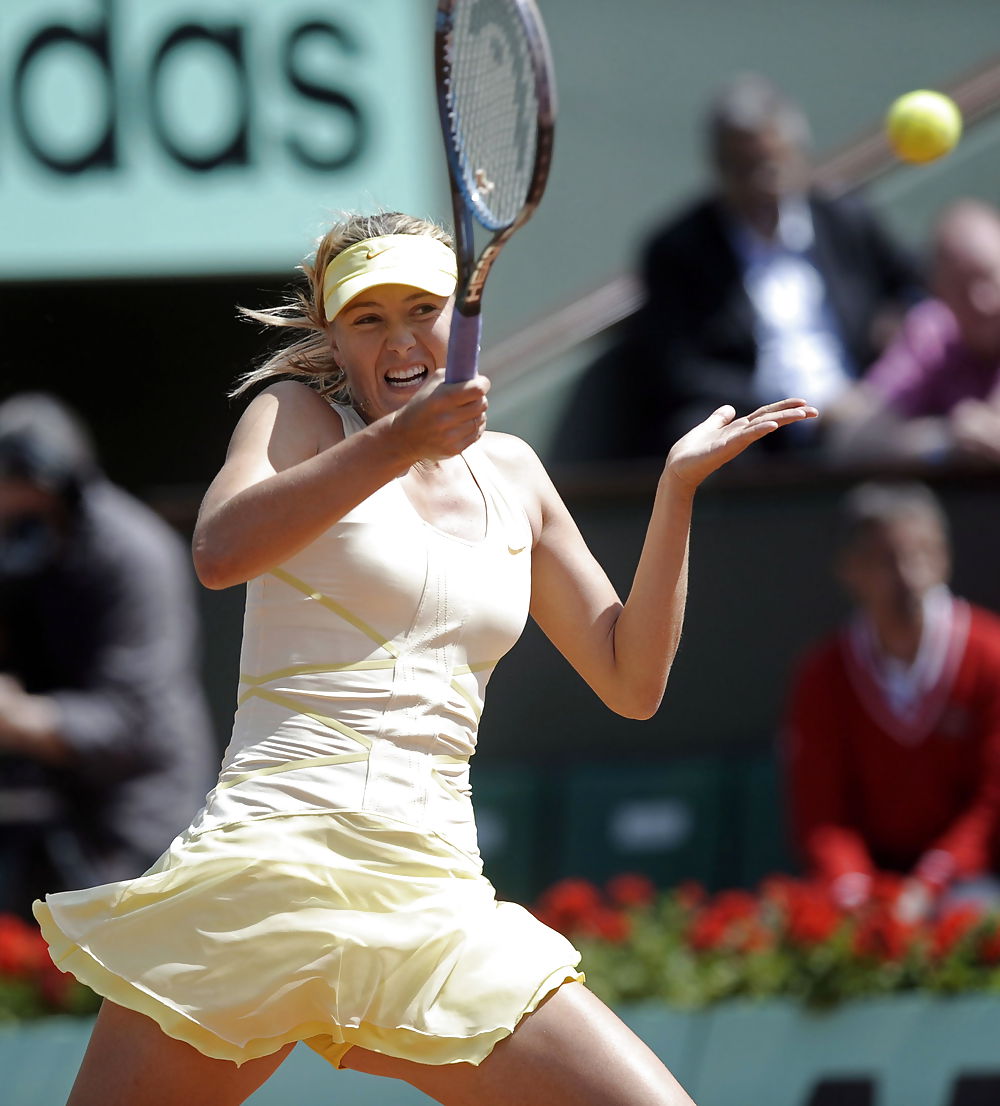 Maria Sharapova French Open game Roland Garros #3909230