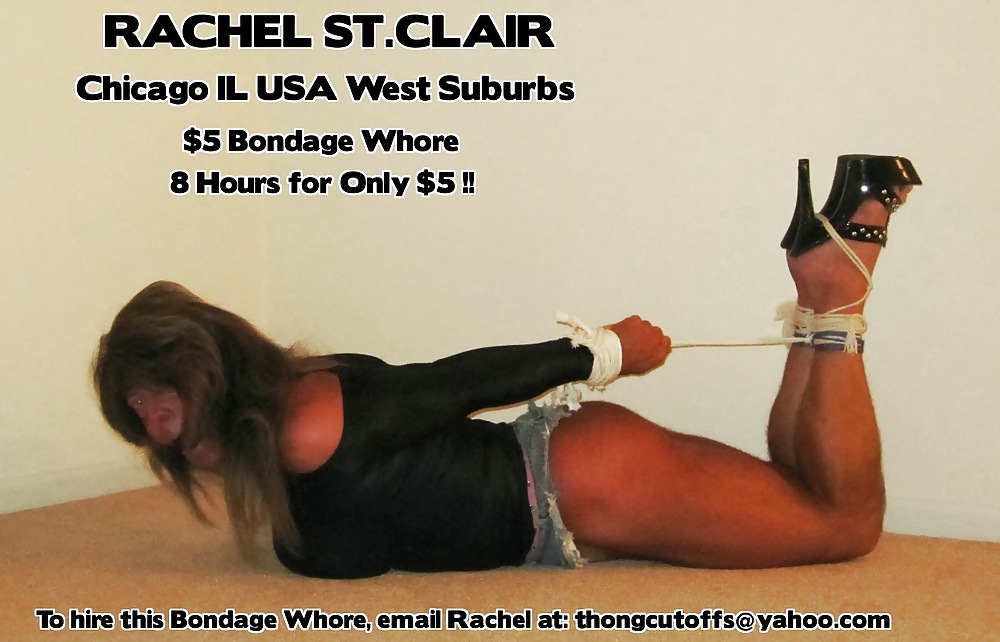 Rachel St.Clair Hogtied $ 5 Knechtschaft Hure Verleih #21510878